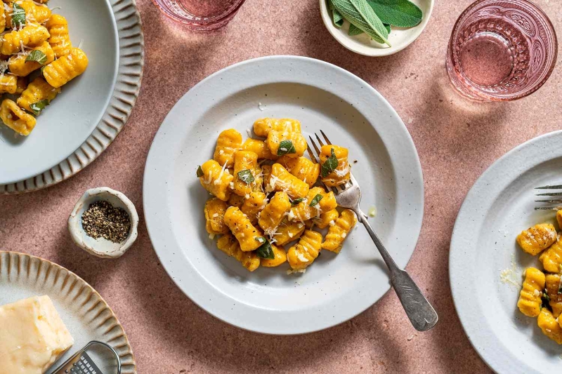 Butternut Squash Gnocchi with Brown Butter and Sage