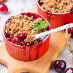 Fresh Cherry Crumble