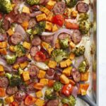 Sheet Pan Chicken Sausage Dinner