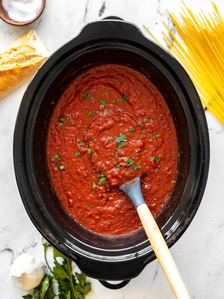 Slow Cooker Spaghetti Sauce