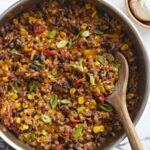 Southwest Lentils And Rice Skillet