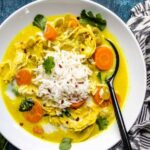 Coconut Turmeric Chicken Soup