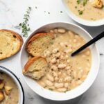 Easy Rosemary Garlic White Bean Soup