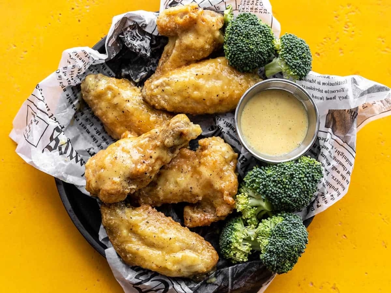 Honey Mustard Chicken Wings