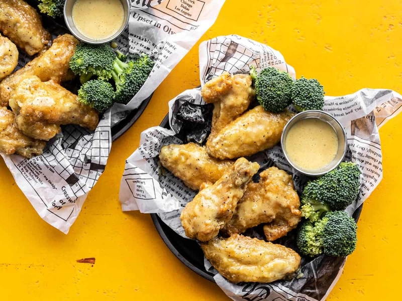 Honey Mustard Chicken Wings