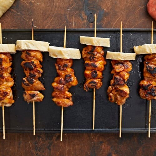 Pinchos De Pollo (Puerto Rican Chicken Skewers)