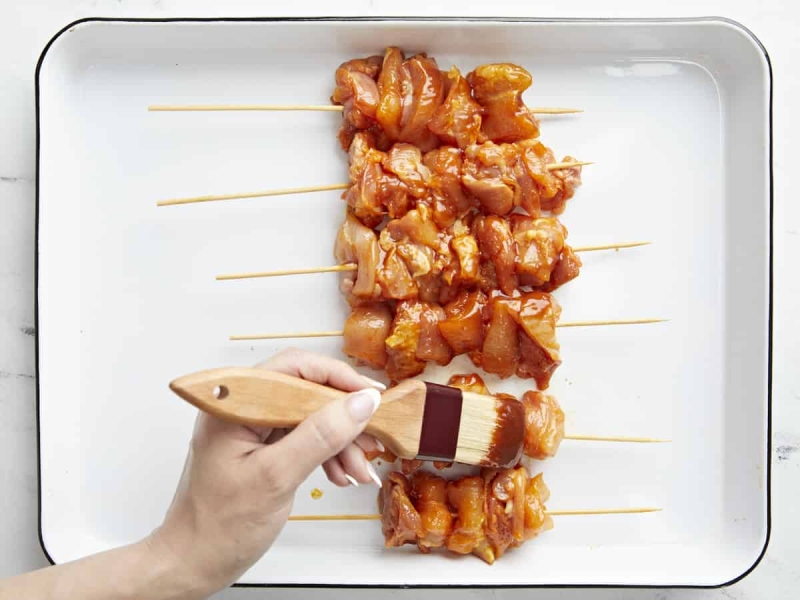 Pinchos De Pollo (Puerto Rican Chicken Skewers)