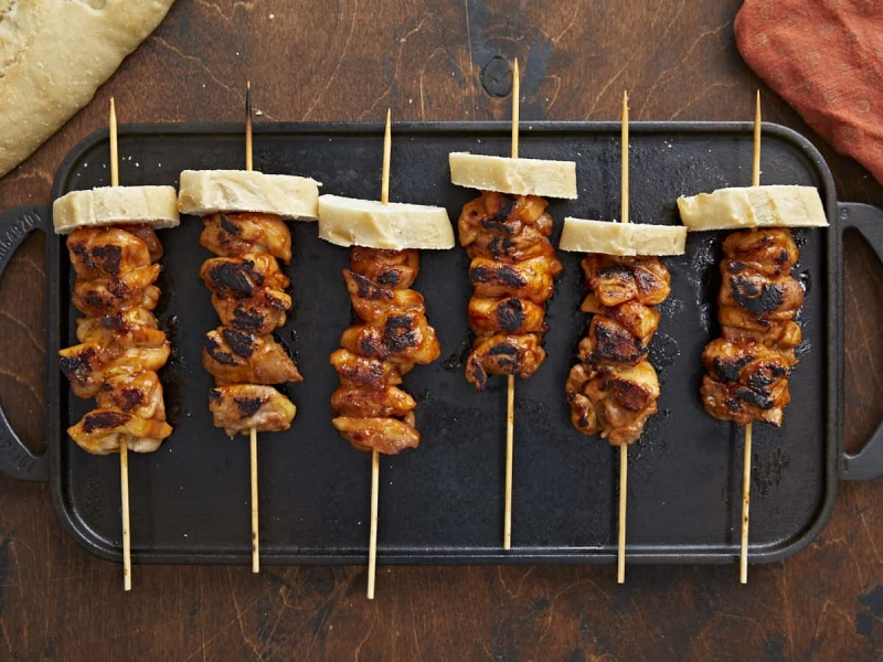 Pinchos De Pollo (Puerto Rican Chicken Skewers)