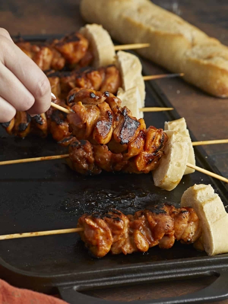 Pinchos De Pollo (Puerto Rican Chicken Skewers)