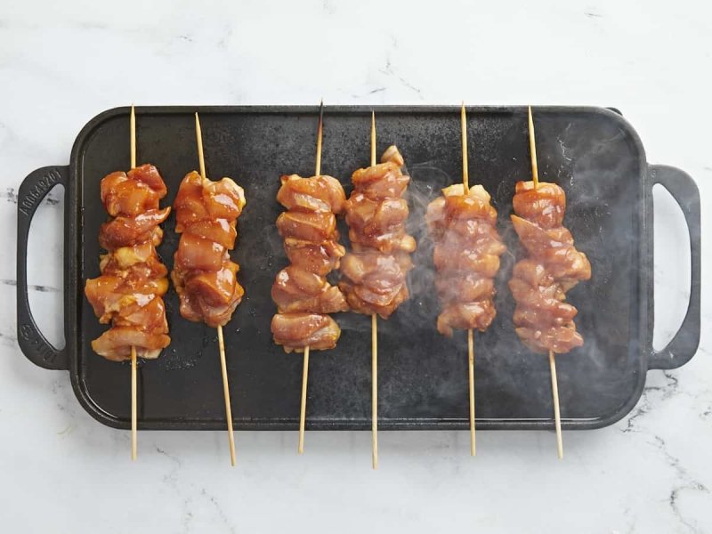 Pinchos De Pollo (Puerto Rican Chicken Skewers)