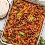 Sheet Pan Chicken Fajitas