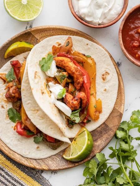 Sheet Pan Chicken Fajitas