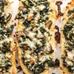 Spinach Mushroom French Bread Pizzas