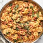 Spinach Tortellini Skillet