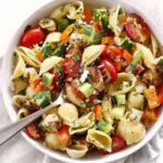 Greek Chicken Pasta Salad