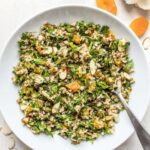 Parsley Salad with Almonds and Apricots