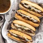 Vegetarian French Dip Sandwiches