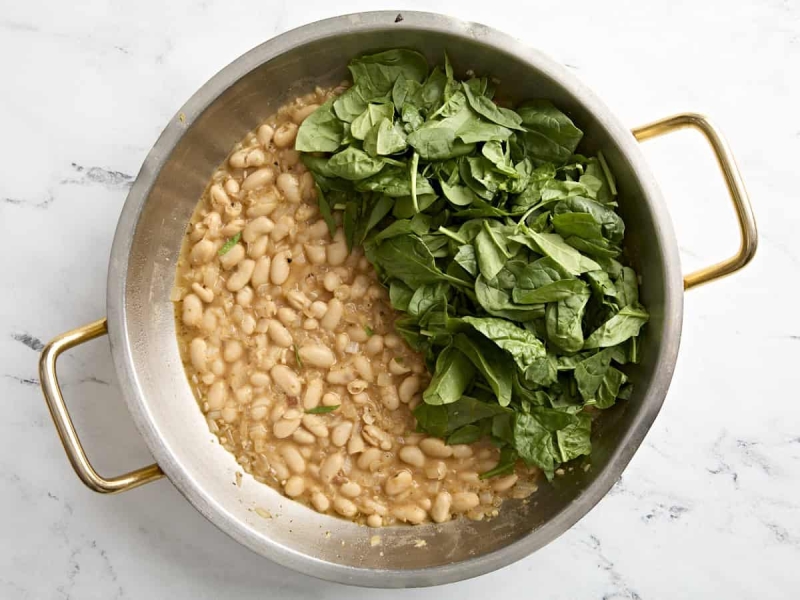 Chicken Sausage White Bean Skillet