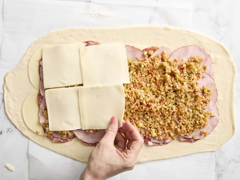 Muffaletta Roll Ups