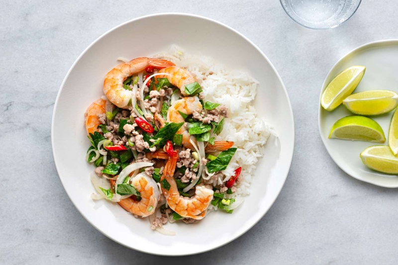 Thai Shrimp Salad (Shrimp Yum Goong)