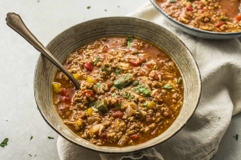 Stuffed Pepper Soup