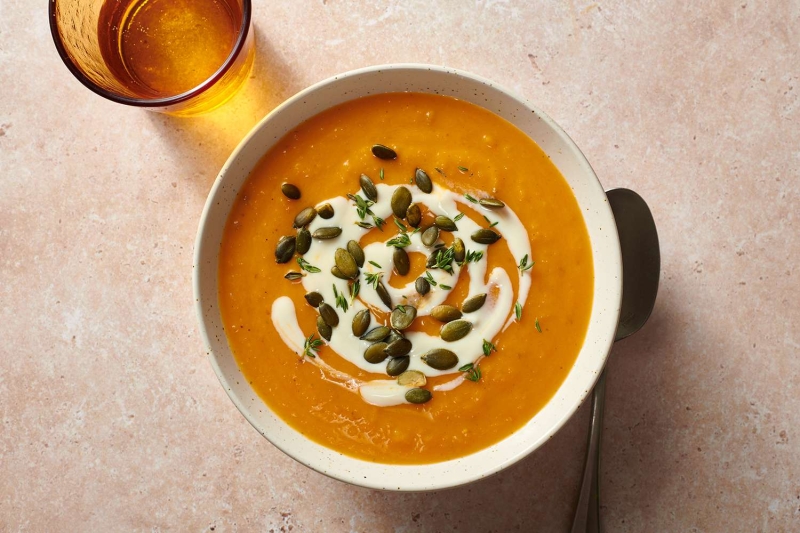 Slow Cooker Butternut Squash Soup Recipe