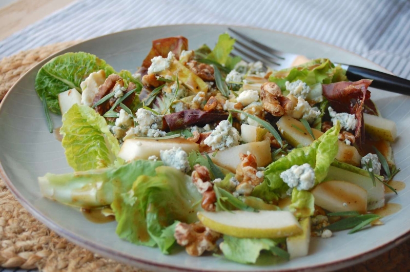 Pear and Blue Cheese Salad Recipe