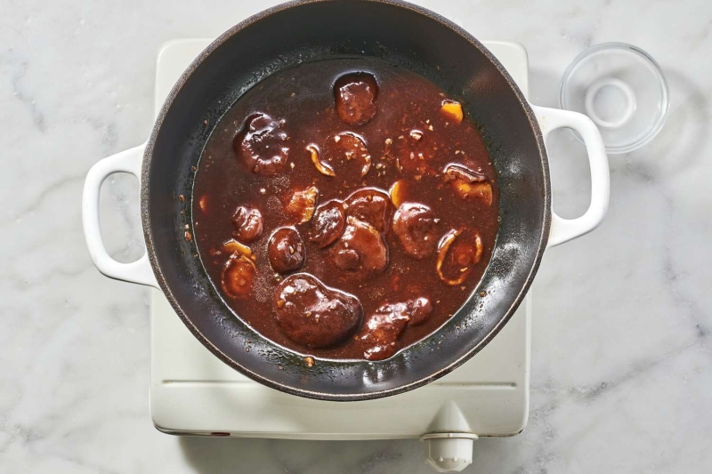 Braised Shiitake Mushrooms