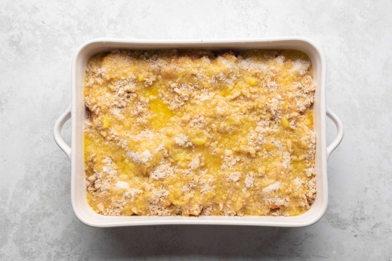 Fresh Peach Crumble