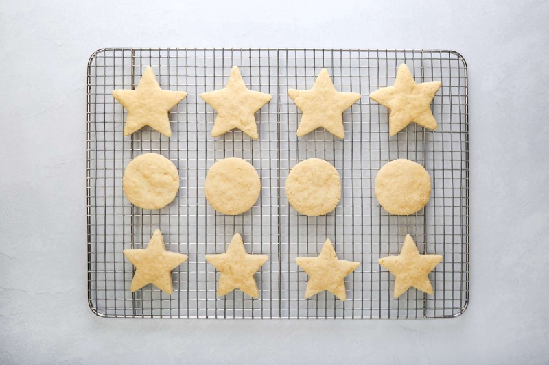 Low-Fat Holiday Sugar Cookies