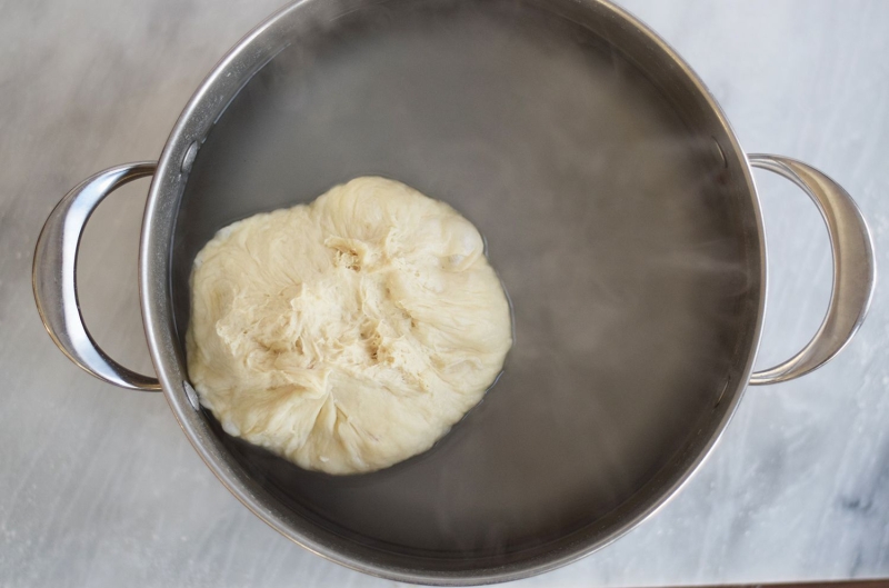 Pretzel Bread Bowls Recipe