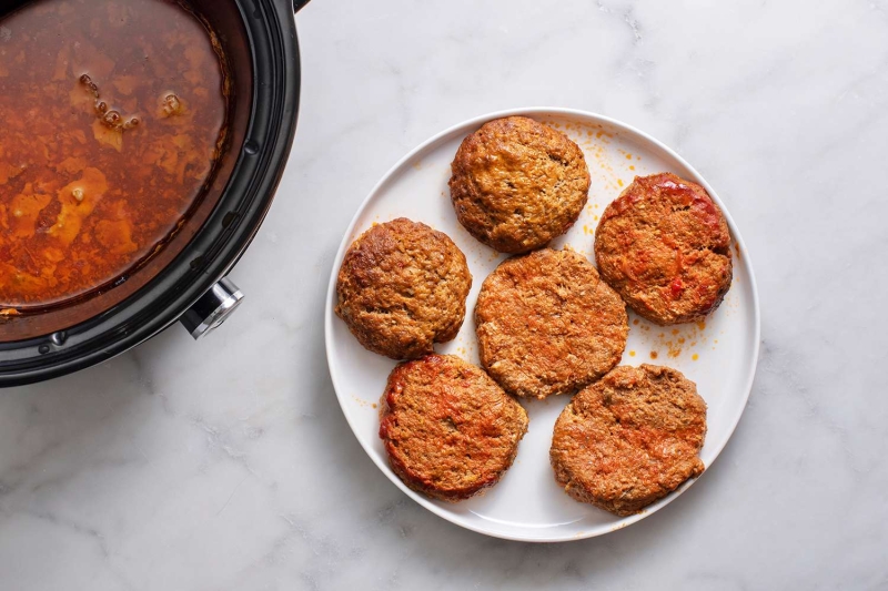 Slow Cooker Burgers Recipe