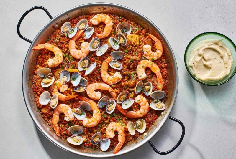 Seafood Paella