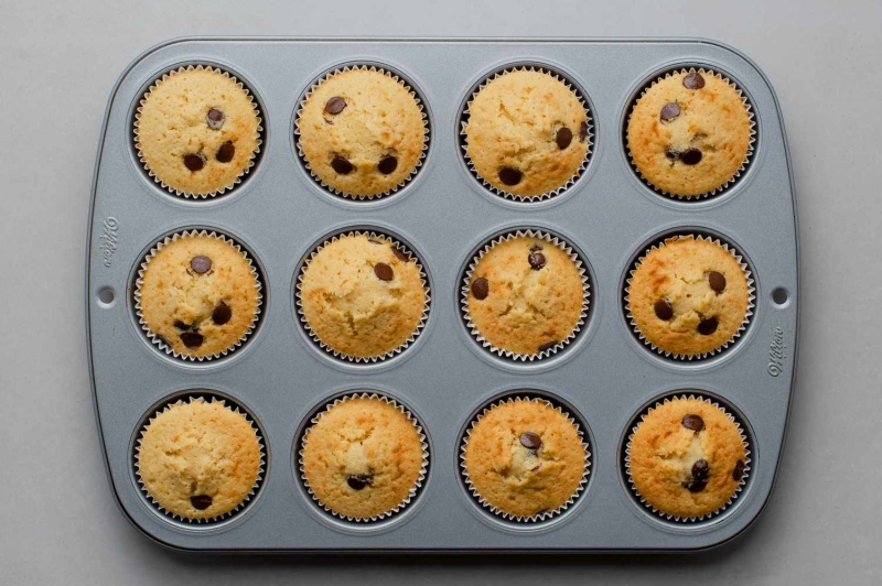 Vanilla and Chocolate Chip Cupcakes