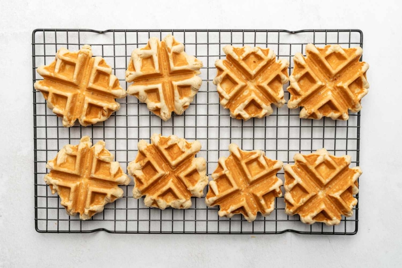 French Belgian Waffle Cookies (Gaulettes)