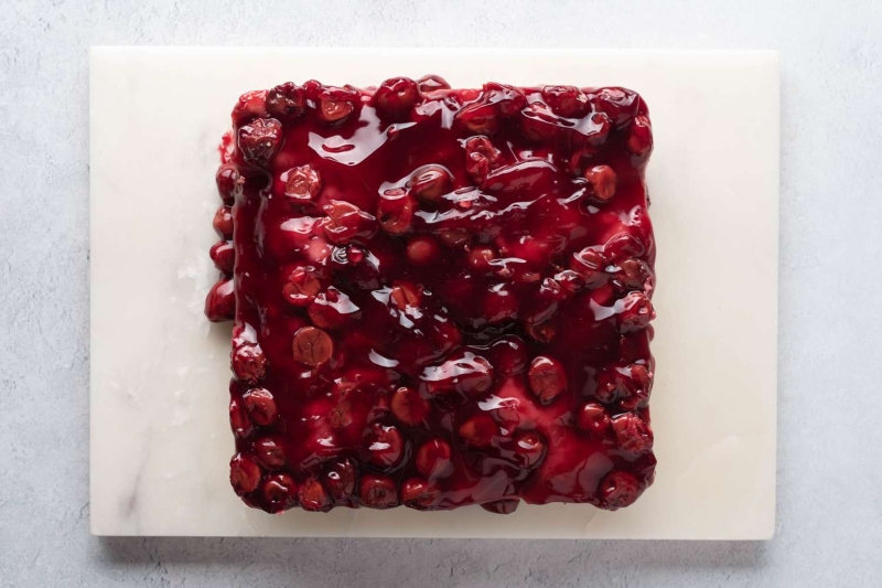 Upside-Down Cherry Cake