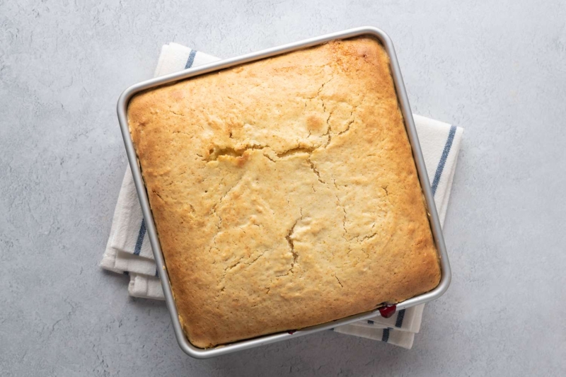 Upside-Down Cherry Cake