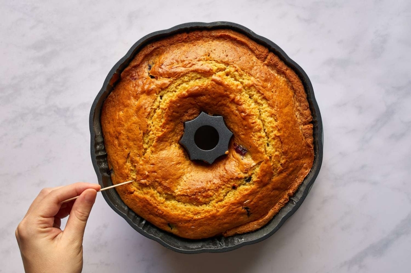 Fresh Blueberry Cake With Cake Mix