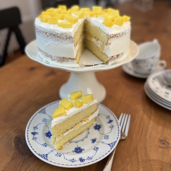 Thai Mango Cake (Khek Ma-Muang)