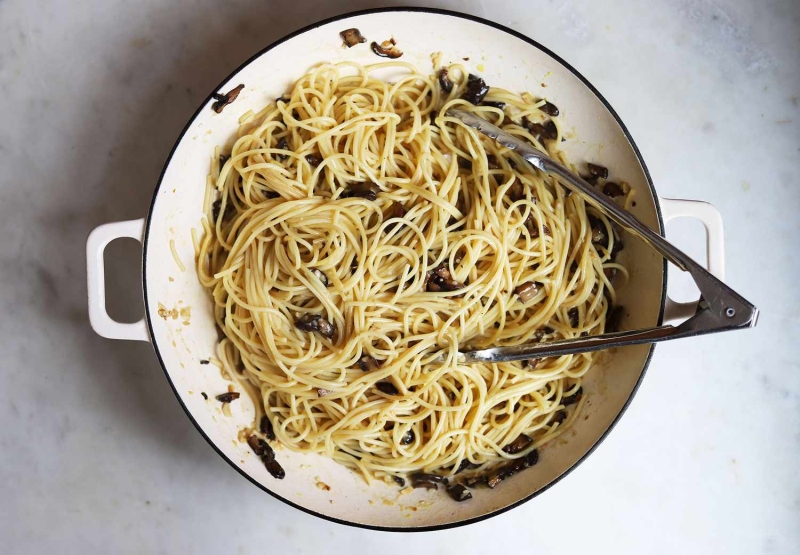 Mushroom Carbonara Recipe