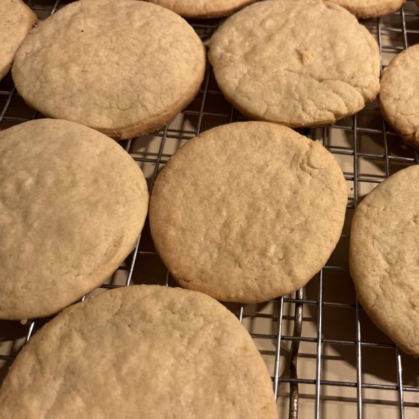 Low-Fat Holiday Sugar Cookies