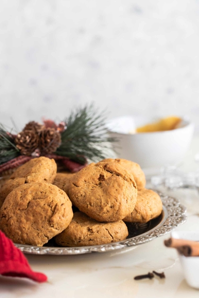 Greek Grape Molasses Cookies (Moustokouloura)