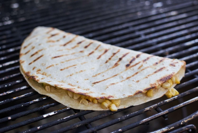 These Vegetarian Quesadillas Are Cooked Entirely on the Grill