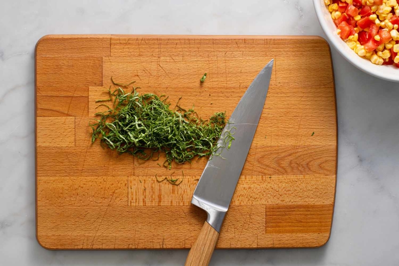 Tomato, Corn, and Basil Salad Recipe