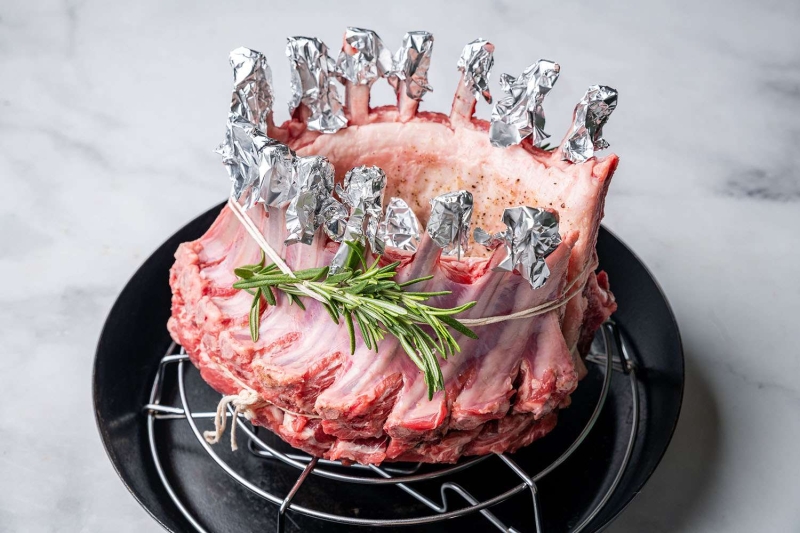 Classic Crown of Lamb Recipe and Gravy