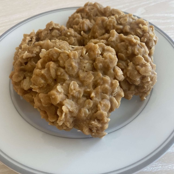 No-Bake Peanut Butter Cookies