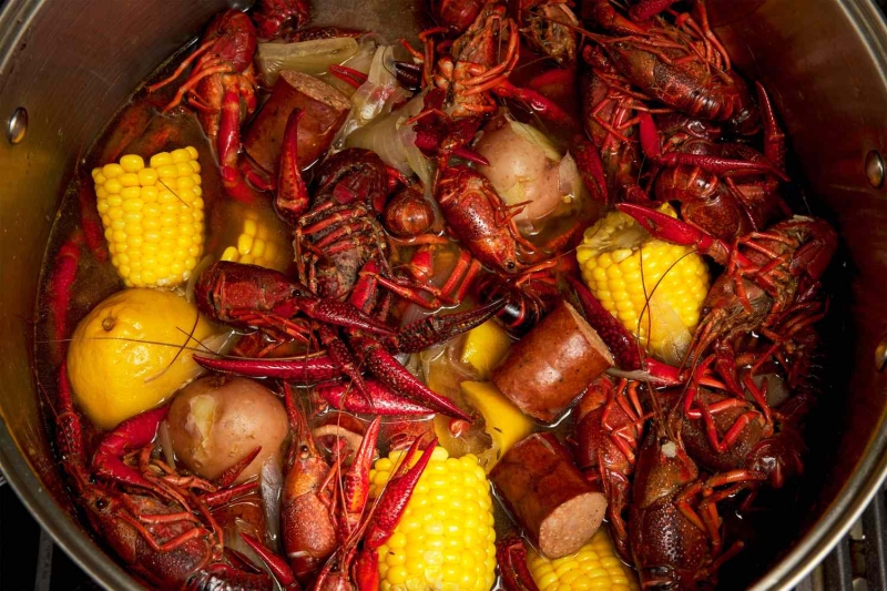 Cajun Crawfish Boil