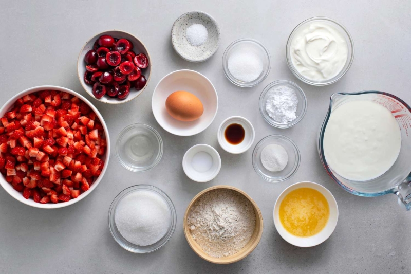 Buckwheat Waffles With Strawberry Compote Recipe