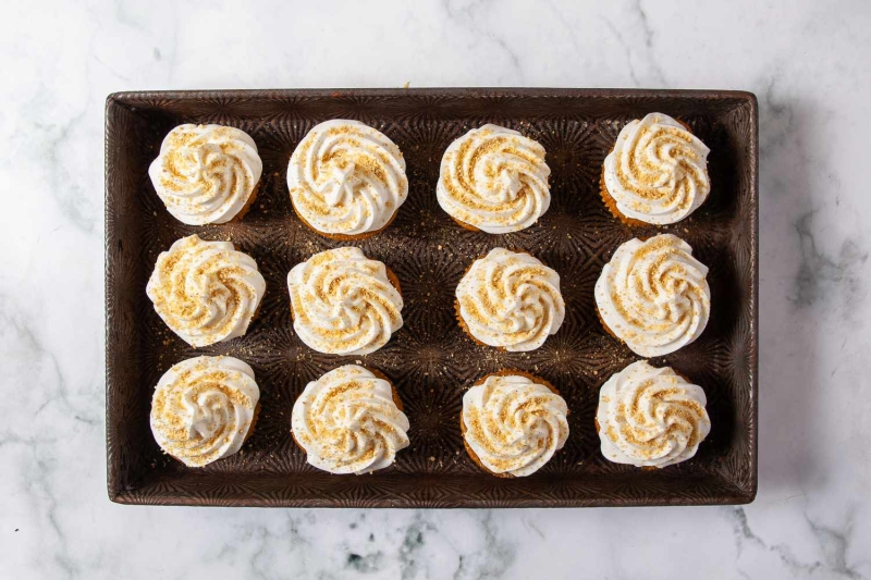 Pumpkin Pie Cupcakes