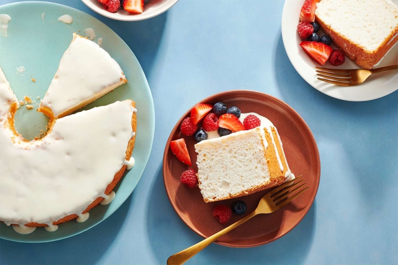 Lemon Angel Food Cake Recipe